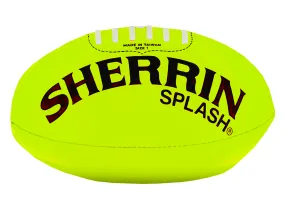 Sherrin Neoprene Splash Football Size 1 Neon Yellow  4411/SPLASH/NEON YELLOW