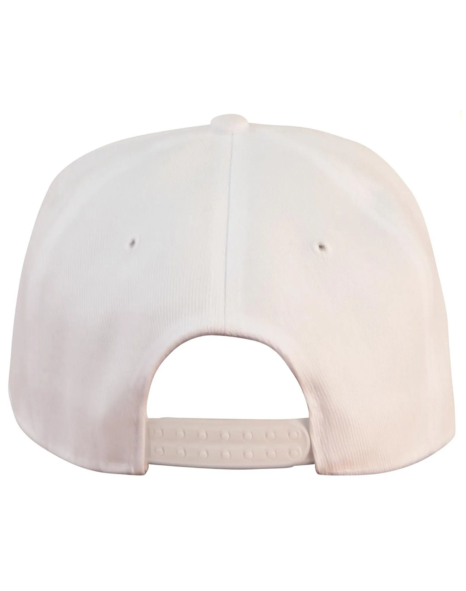 Snapback flat brim cap