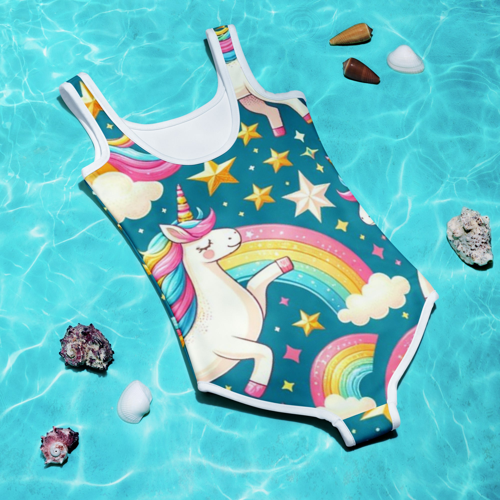 Starlight Sparkle Unicorn One Piece Girls Swimsuit