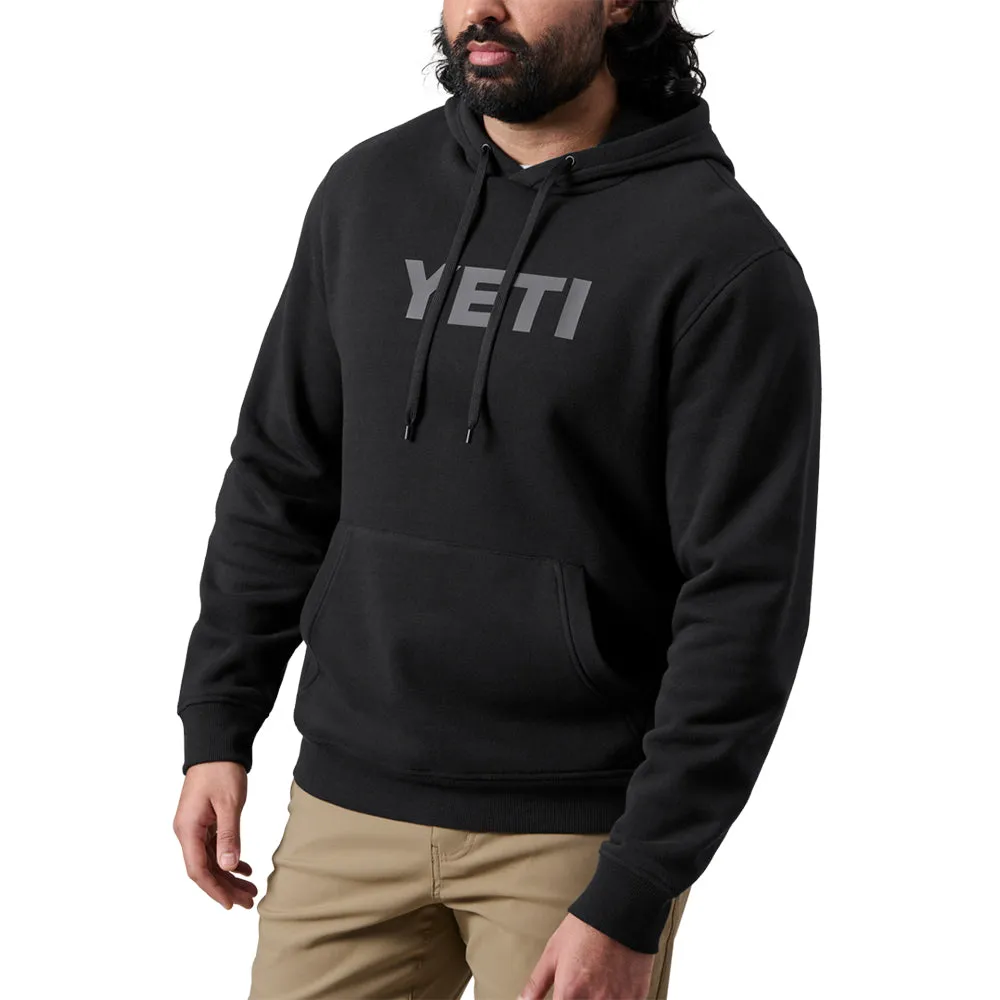 SUDADERA BRUSHED FLEECE PULLOVER NEGRA MARCA YETI