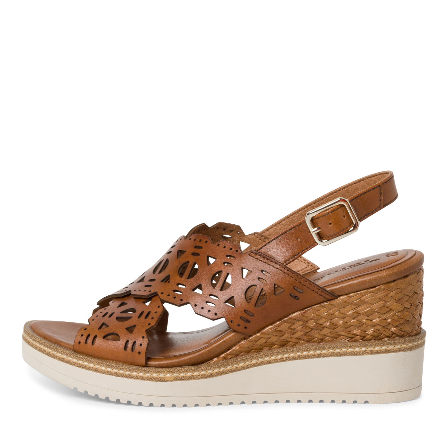 Tamaris Wedge Sandal Cognac