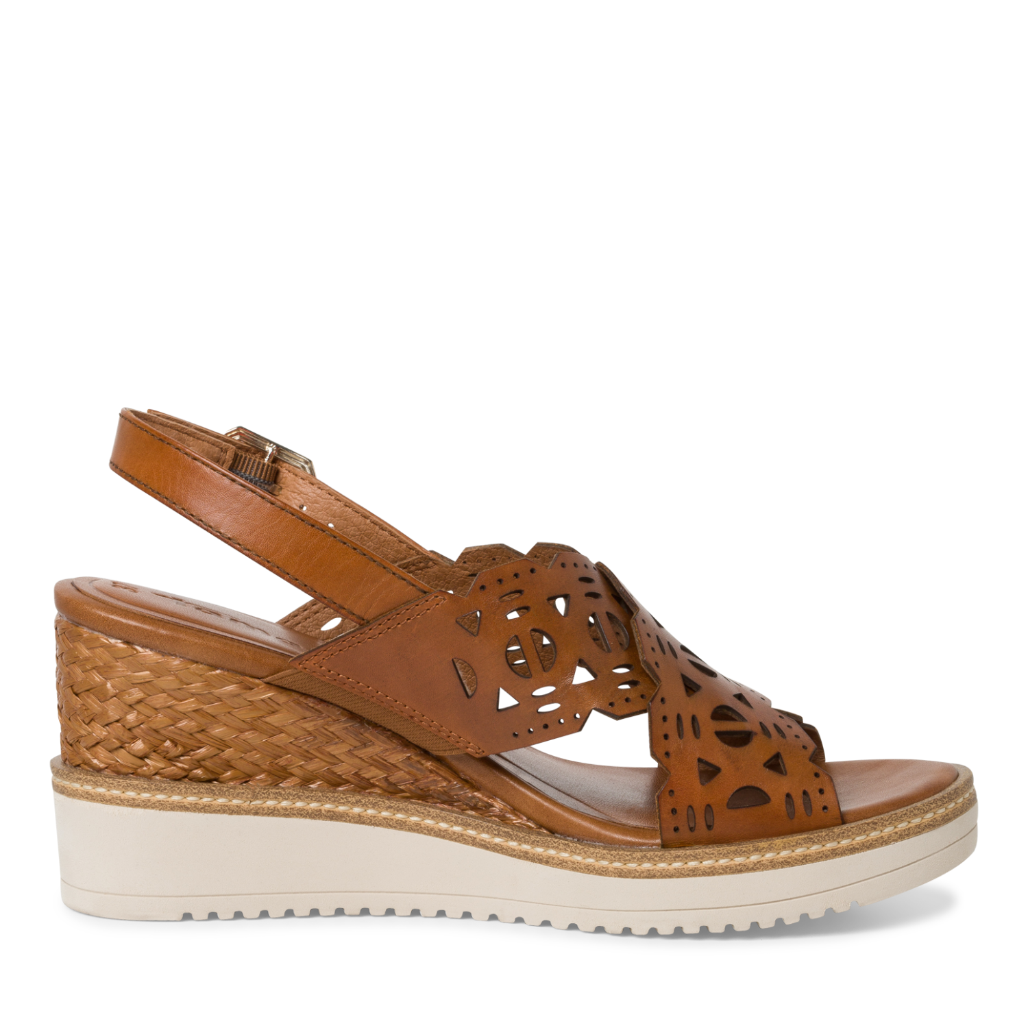 Tamaris Wedge Sandal Cognac