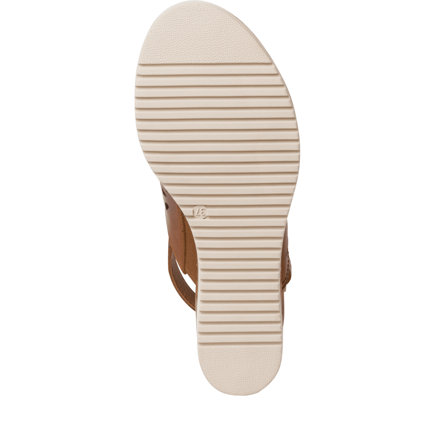 Tamaris Wedge Sandal Cognac