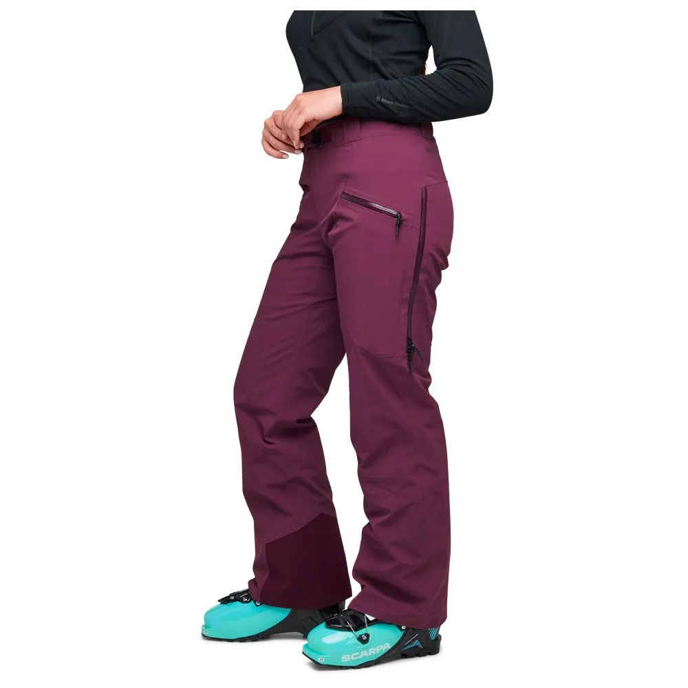 Technical pants Black Diamond ---W Recon Insulated Pants Blackberry