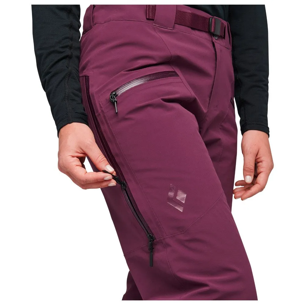 Technical pants Black Diamond ---W Recon Insulated Pants Blackberry