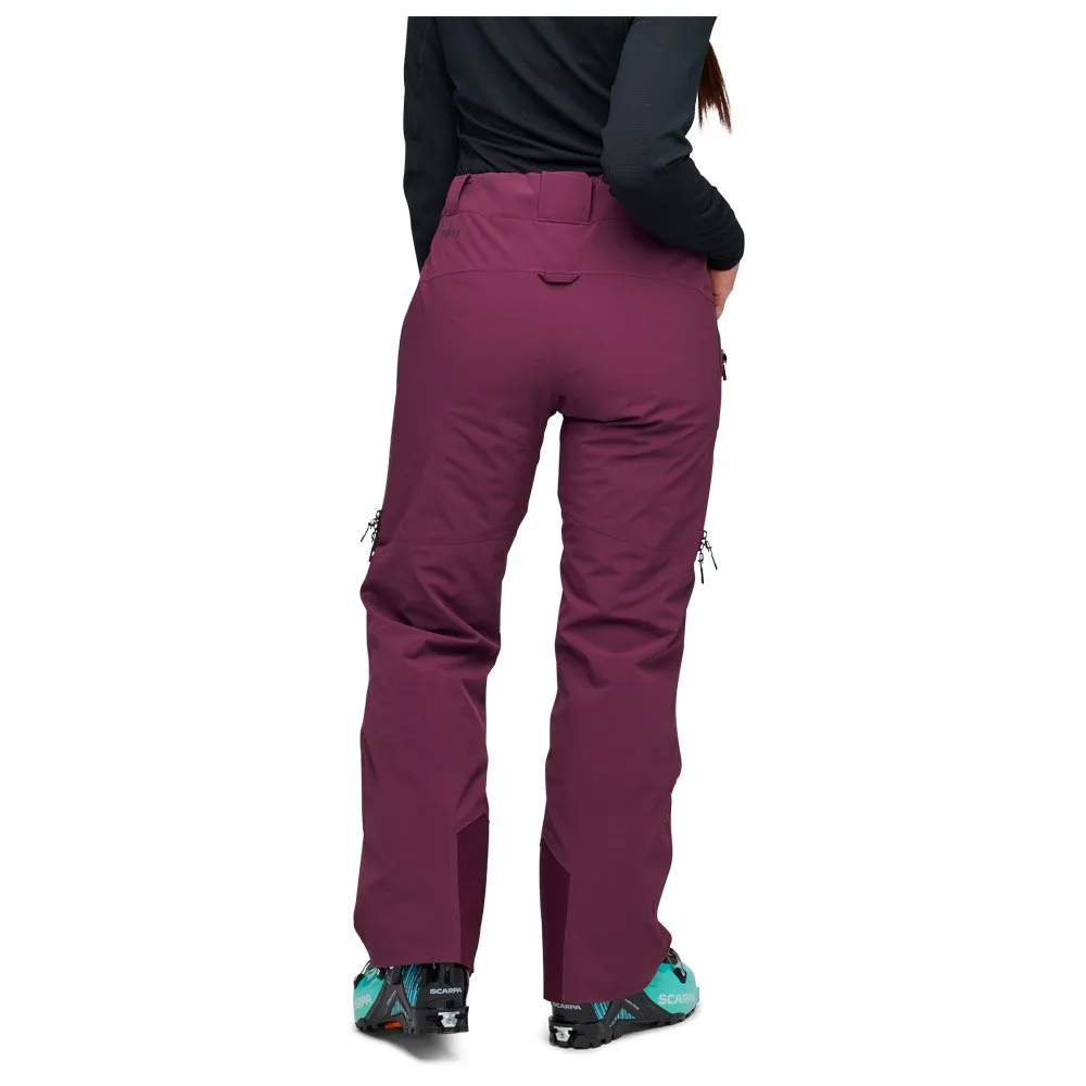 Technical pants Black Diamond ---W Recon Insulated Pants Blackberry