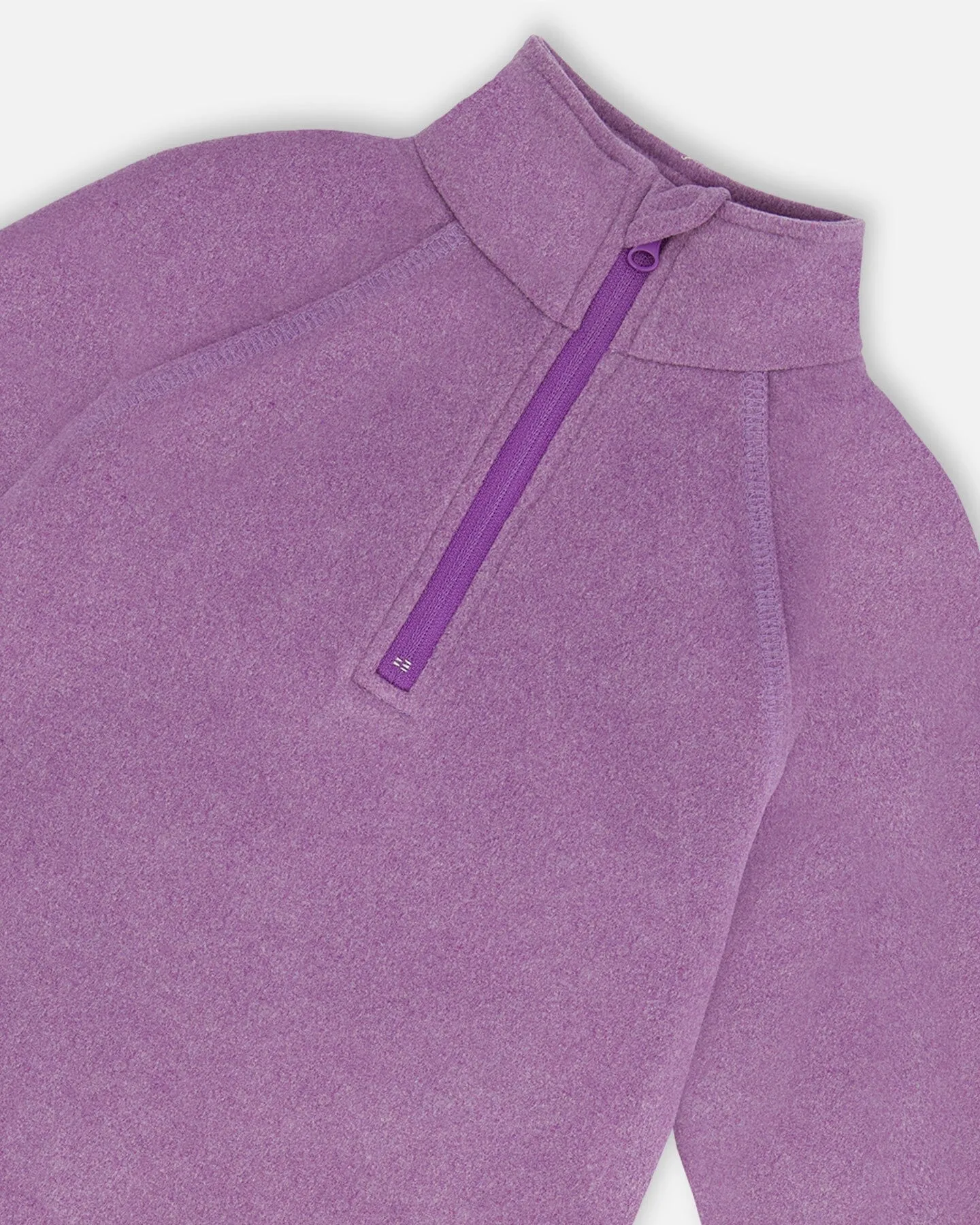 Two Piece Thermal Underwear Set Purple