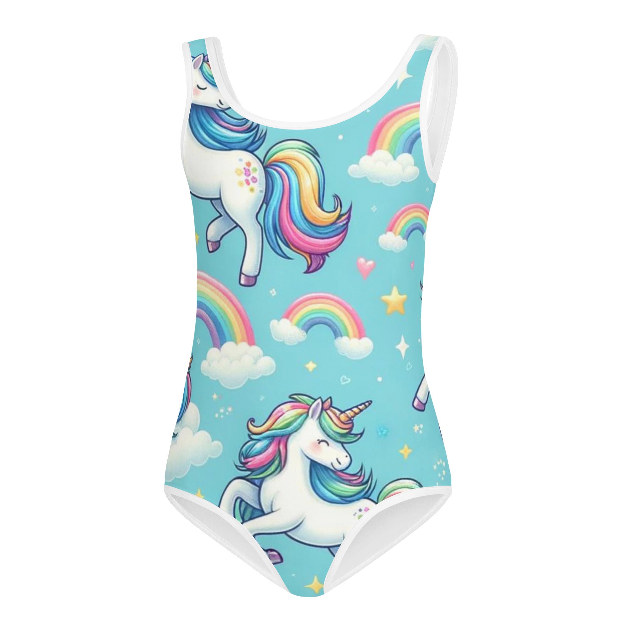 Unicorn Dreamscape One Piece Girls Swimsuit