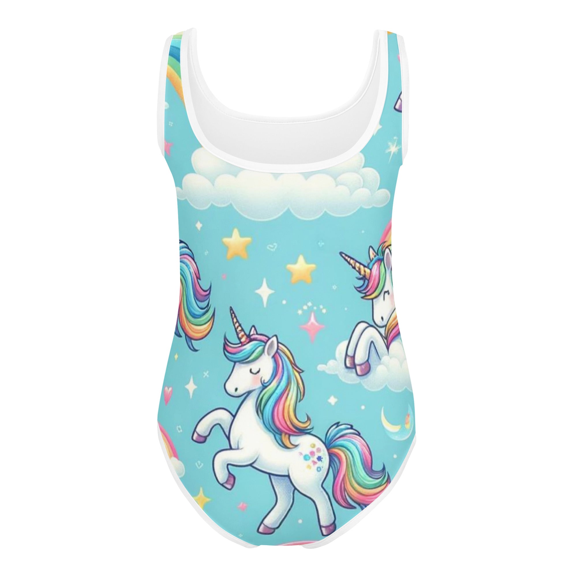 Unicorn Dreamscape One Piece Girls Swimsuit