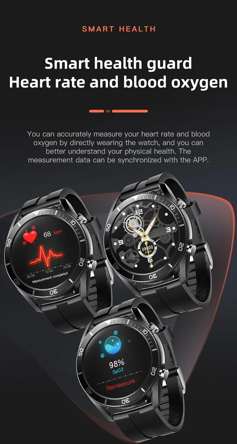 Unisex Full Touch IP67 Waterproof Multi-Sport Mode Smart Watch