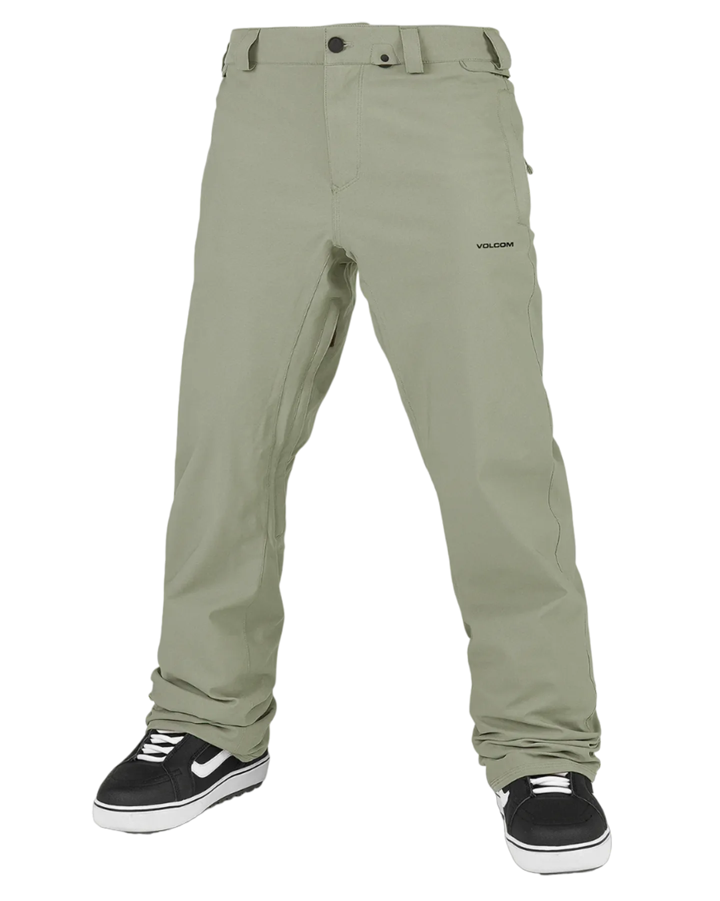 Volcom Freakin Snow Chino - Light Military | Shop Snow Pants & Suits at Trojan Wake Ski Snow & Snow Skiers Warehouse