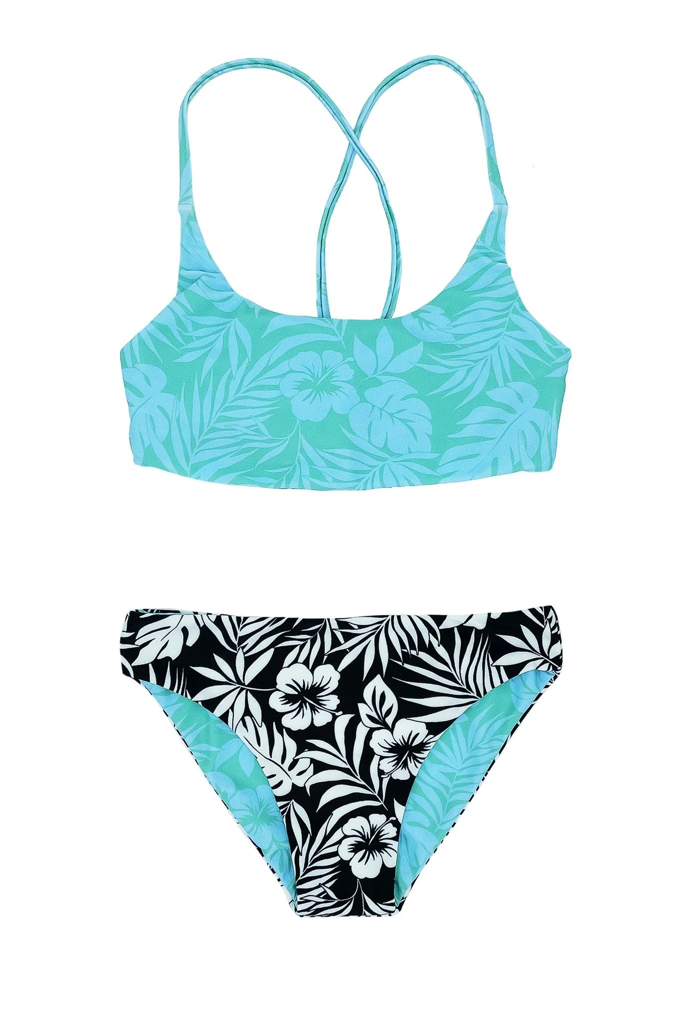 Waverly Reversible Bikini - Cockatoo