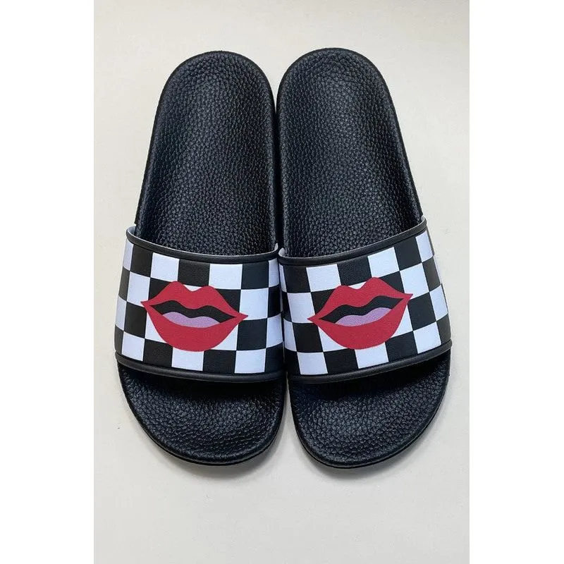 Women's comfy rubber slippers